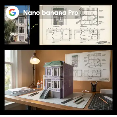 Photo to Blueprint to Model