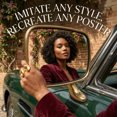 Realistic Poster Redesign With Character Transformation